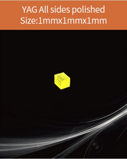 YAG Ce scintillator, YAG Ce crystal, Ce doped YAG scintillator, Scintillation YAG Ce, YAG Ce 1x1x1mm