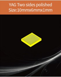 YAG Ce scintillator, YAG Ce crystal, Ce doped YAG scintillator, Scintillation YAG Ce, YAG Ce  10x6x1mm